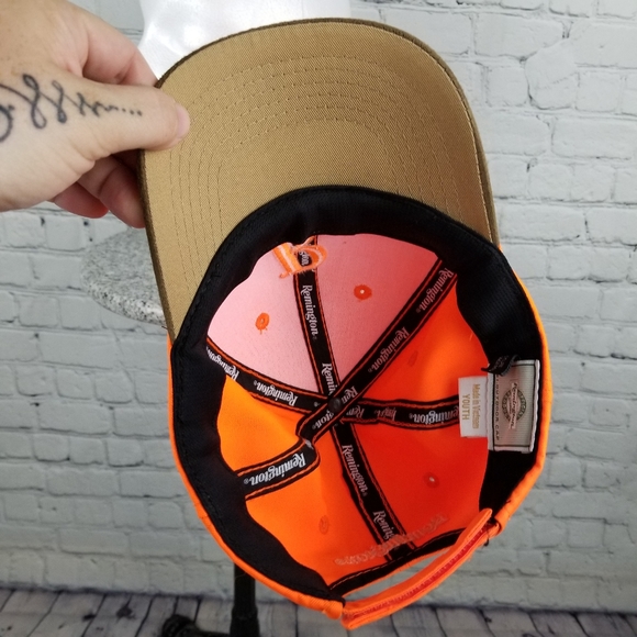 REMINGTON | hunter orange suede brim youth cap - Picture 6 of 9